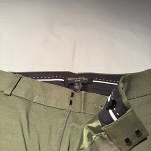 Olive Green Banana Republic Pants
